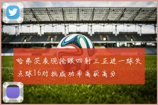 哈弗茨表现抢眼四射三正进一球失点球16对抗成功率高获高分